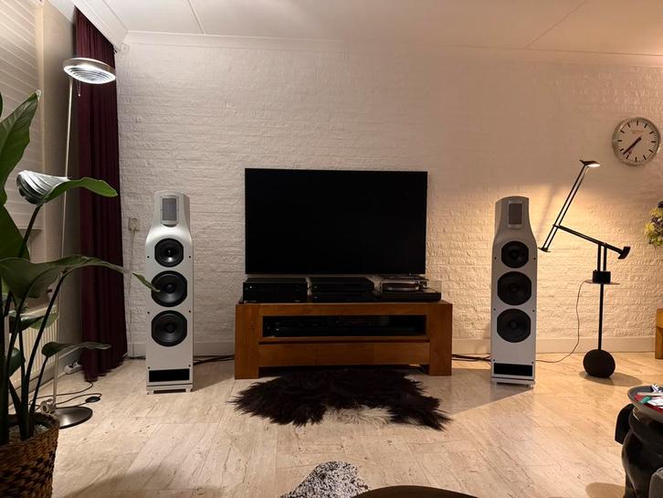 T+A. Criterion  TCI 2 E, Audio, Tv en Foto, Luidsprekers, Gebruikt, Front, Rear of Stereo speakers, 120 watt of meer, Overige merken