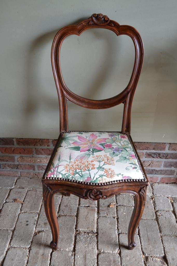 Prachtige antieke eiken houten schrijftafel & stoel, Verzenden