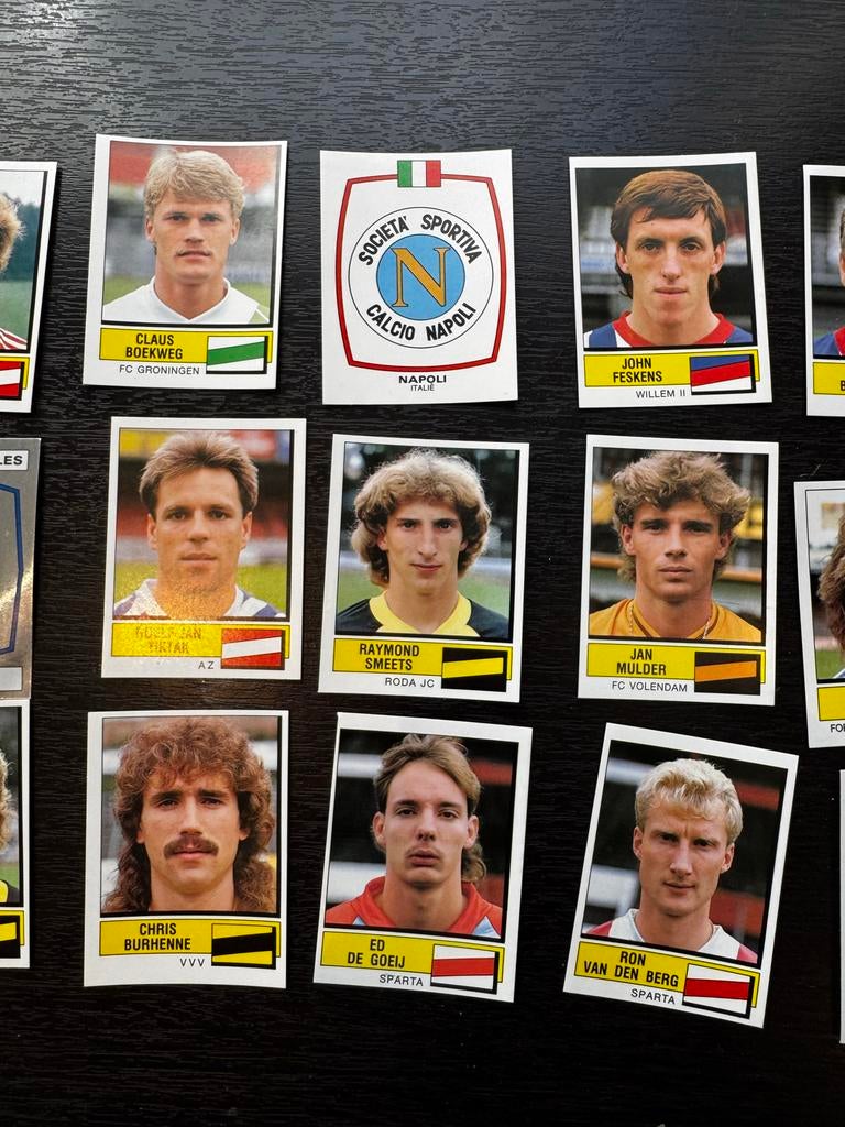 Panini Voetbal 88 Zelfklevende Plaatjes - Diverse Nummers, Verzamelen, Ophalen of Verzenden, Gebruikt, Sport