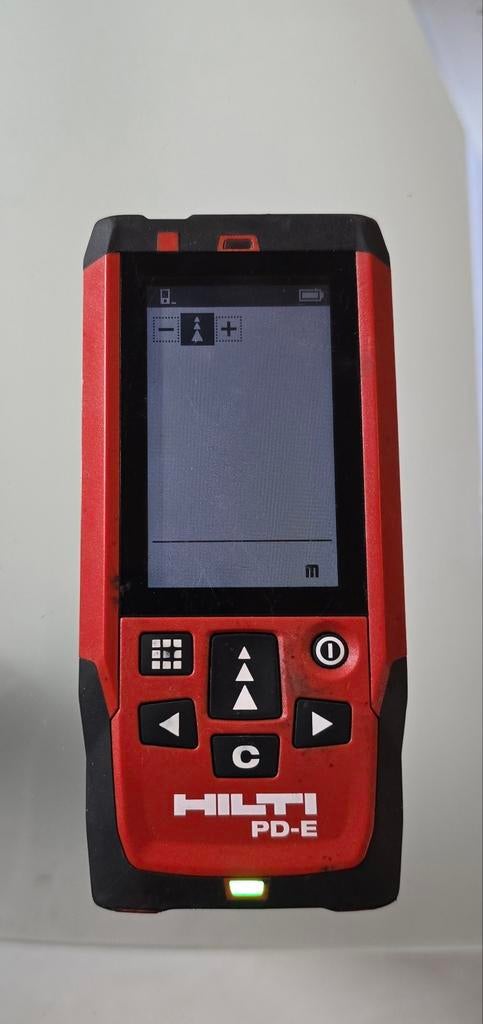 Hilti PD-E lasermeter afstandsmeter, Doe-het-zelf en Verbouw, Meetapparatuur, Ophalen of Verzenden, Gebruikt