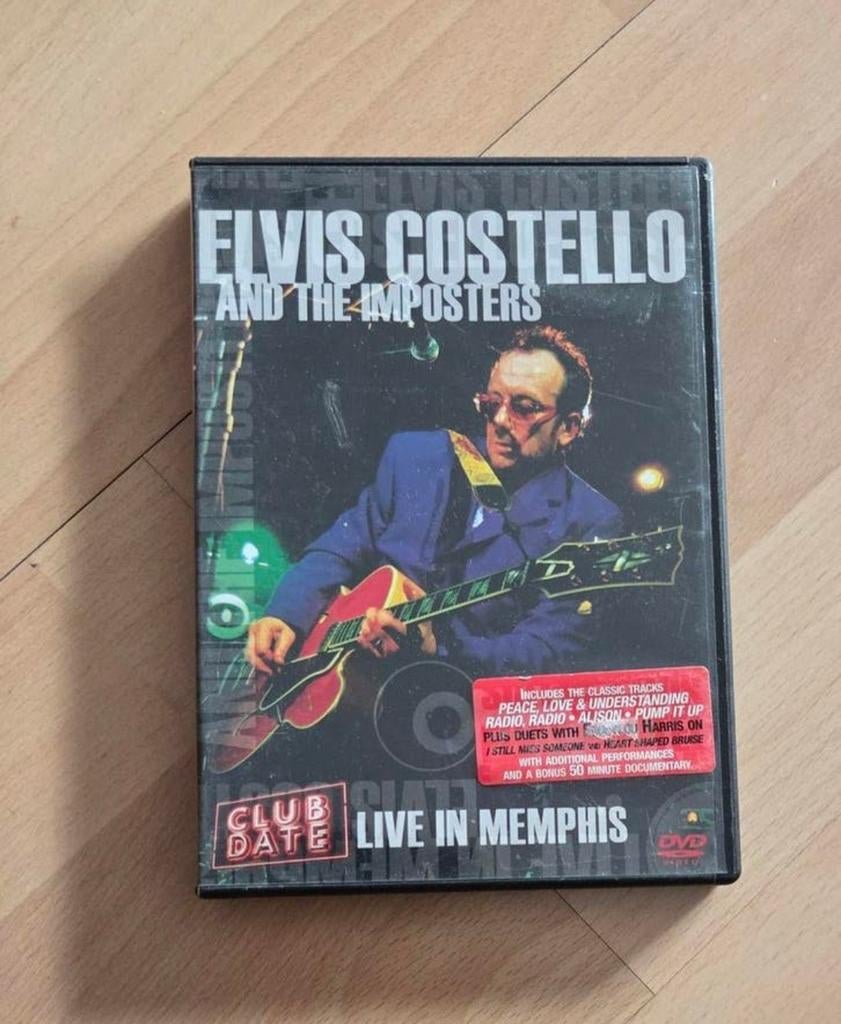 Elvis Costello - Live in Memphis, Alle leeftijden, Ophalen of Verzenden, Zo goed als nieuw