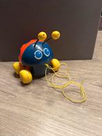 Trek of meeloop lievenheersbeestje / baby speelgoed, Ophalen of Verzenden, Zo goed als nieuw, 6 maanden tot 2 jaar