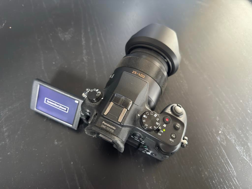 Defecte Panasonic FZ-1000 20MP camera - Zoomfout, Compact, Ophalen of Verzenden, Niet werkend, Overige Merken