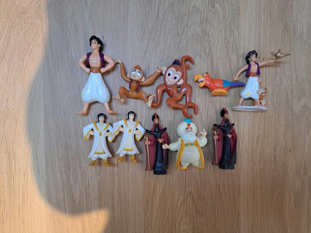 Disney Aladdin Figuren + Paleis Agrabah, Verzamelen, Disney, Ophalen of Verzenden, Overige figuren, Beeldje of Figuurtje