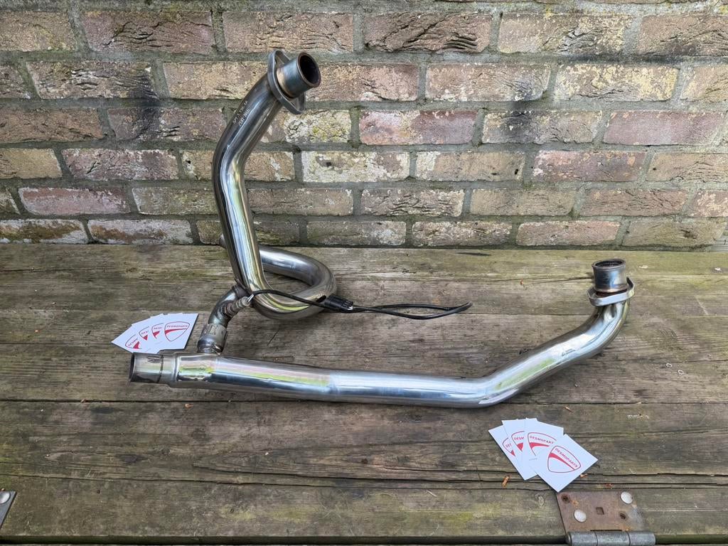 Ducati gt1000 originele inox uitlaatbochten, Motoren, Ophalen of Verzenden