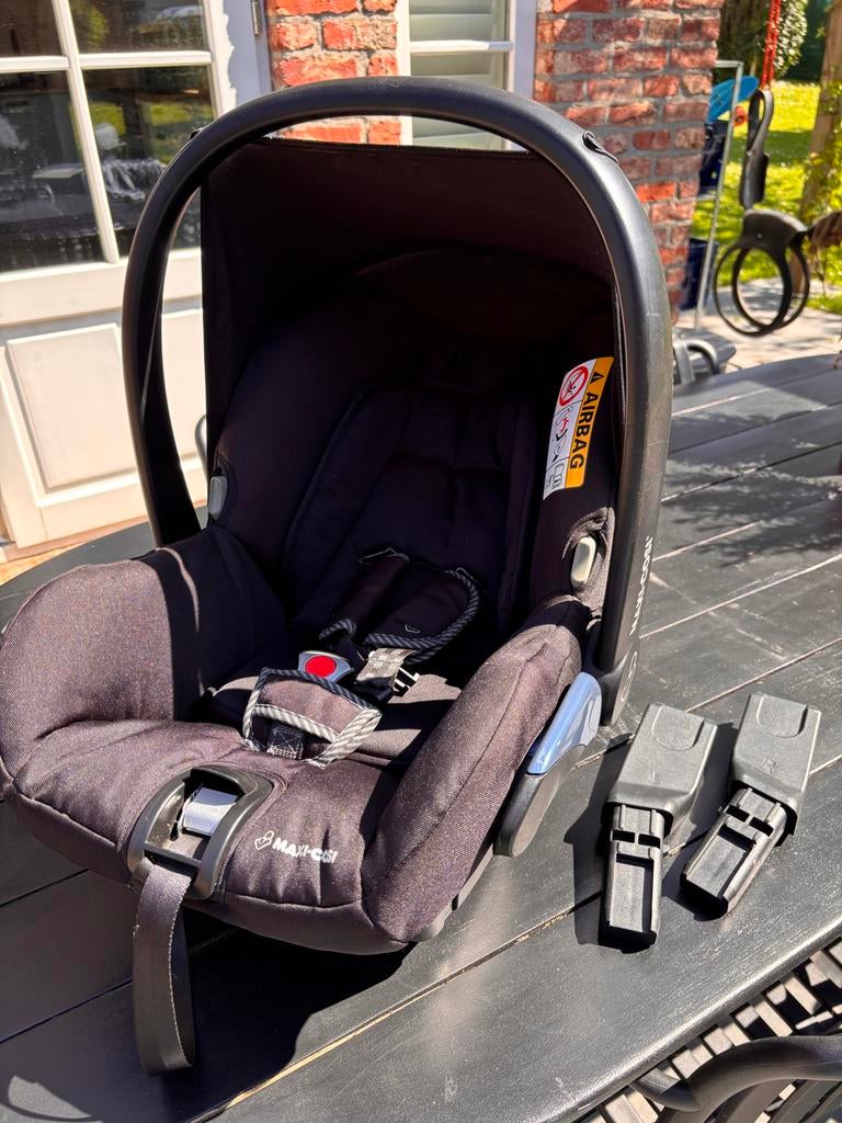 Maxi-Cosi Citi autostoel met kinderwagen adapters, Ophalen, 0 t/m 13 kg, Maxi-Cosi, Gebruikt