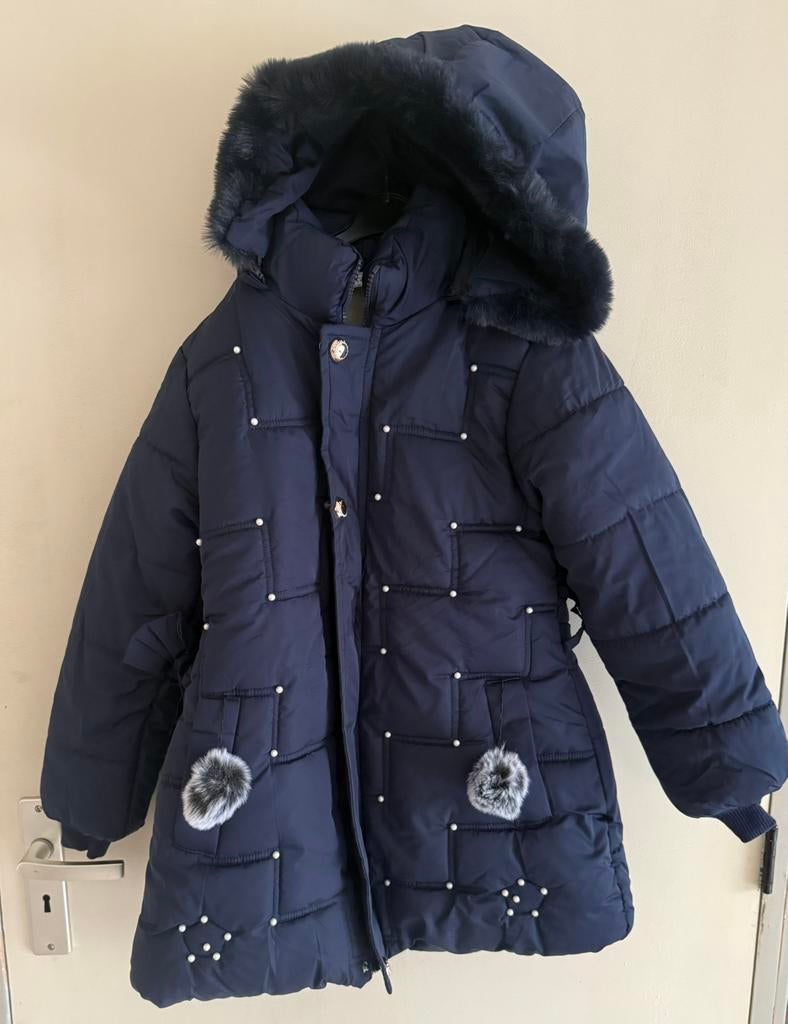 Winterjas meisjes maat 134/140 nieuw, Ophalen of Verzenden, Zo goed als nieuw, Meisje, Jas