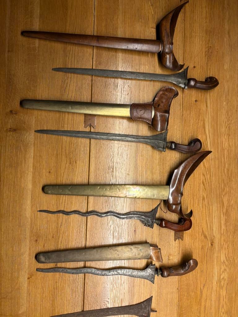 Kris krissen, Ophalen