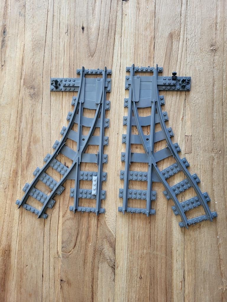 Lego treinrails met wissels, Ophalen of Verzenden