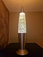 Grote lavalamp glitters, Huis en Inrichting, Ophalen of Verzenden, Gebruikt, Glas, Minder dan 50 cm