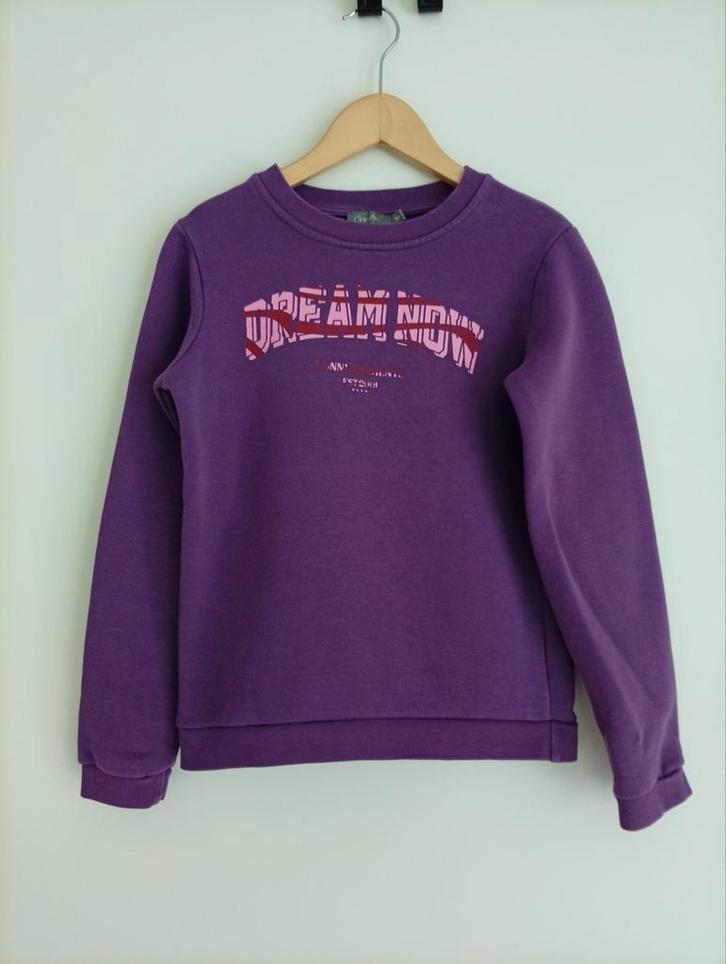 Geisha sweater / trui paars aubergine maat 152, Kinderen en Baby's, Kinderkleding | Maat 152, Gebruikt, Meisje, Trui of Vest, Ophalen of Verzenden