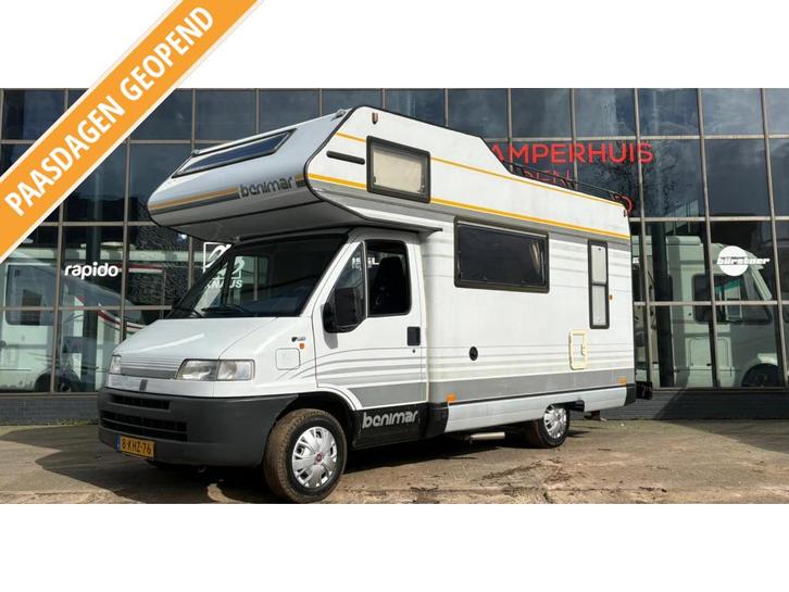Benimar 2.5,580,FaceToFace, Caravans en Kamperen, Campers, Bedrijf, tot en met 4, Alkoof, Benimar, Fiat, Diesel, Handgeschakeld