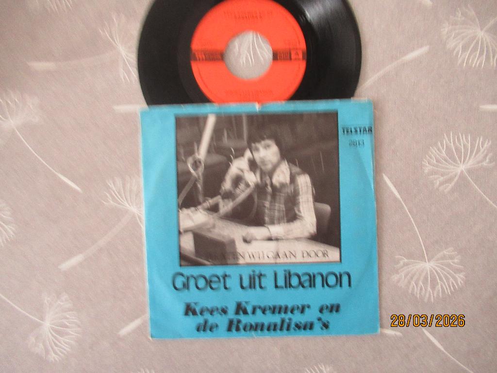 Kees Kremer en de Ronalisa's Groet uit Libanon, Gebruikt, Originele persing, 7 inch, Single