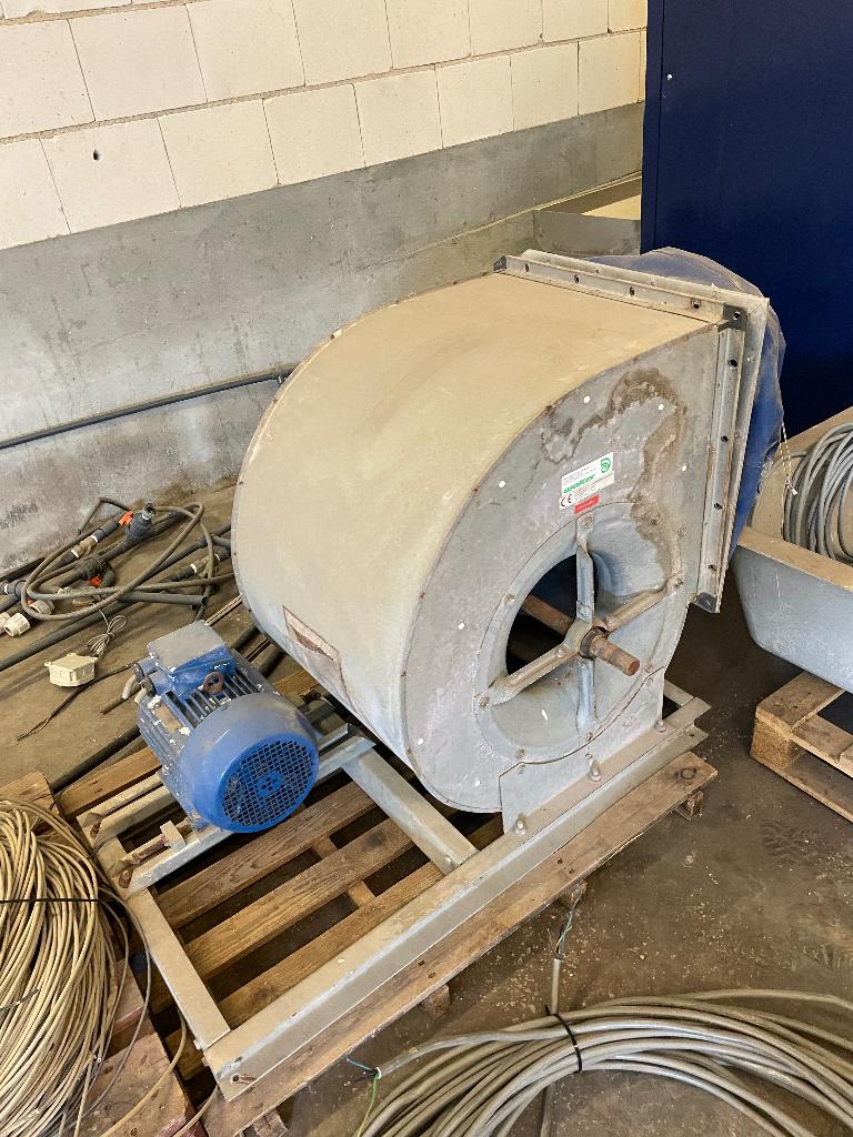 Industriële Wolter Trommelventilator / Afzuiger, Doe-het-zelf en Verbouw, Ventilatie en Afzuiging, Ophalen, Gebruikt, Ventilator en Afzuiger