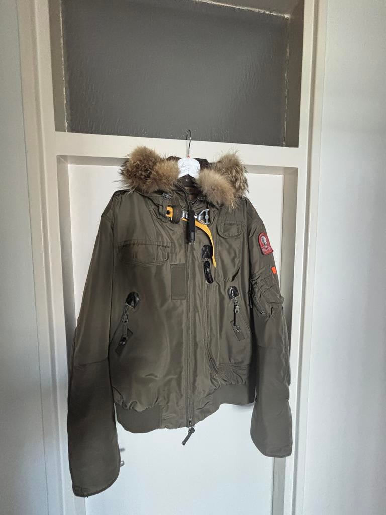 Parajumpers Jas Gobi Maat XL | MET BON, Ophalen of Verzenden, Zo goed als nieuw, Maat 56/58 (XL), Groen