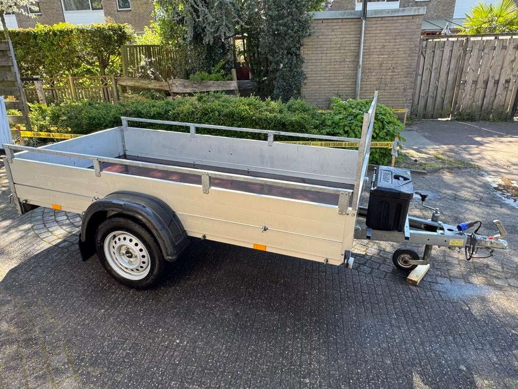 Anssems aanhangwagen 250 bij 126. 750 kg, Auto diversen, Aanhangers en Bagagewagens, Ophalen, Zo goed als nieuw