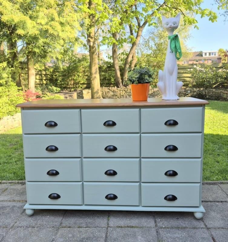 Ladekast, gerestyled, Huis en Inrichting, Kasten | Ladekasten, Ophalen, ., The New Beginnings, 50 tot 100 cm