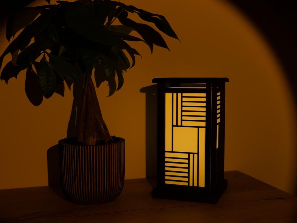 Unieke homemade Shoji lamp - Japanse lamp, Kunststof, Nieuw, Ophalen of Verzenden, Japans, Shoji, Aziatisch