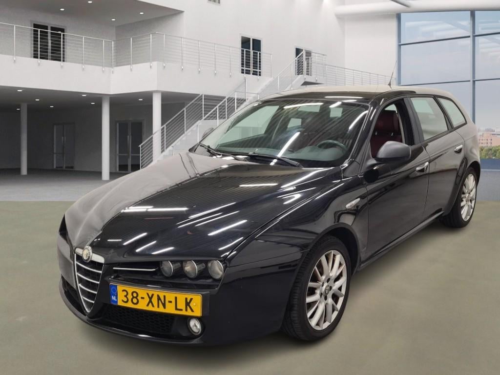 Alfa Romeo 159 Sportwagon 2.2 JTS Business ( APK KEURING BIJ, Voorwielaandrijving, Gebruikt, 4 cilinders, Zwart