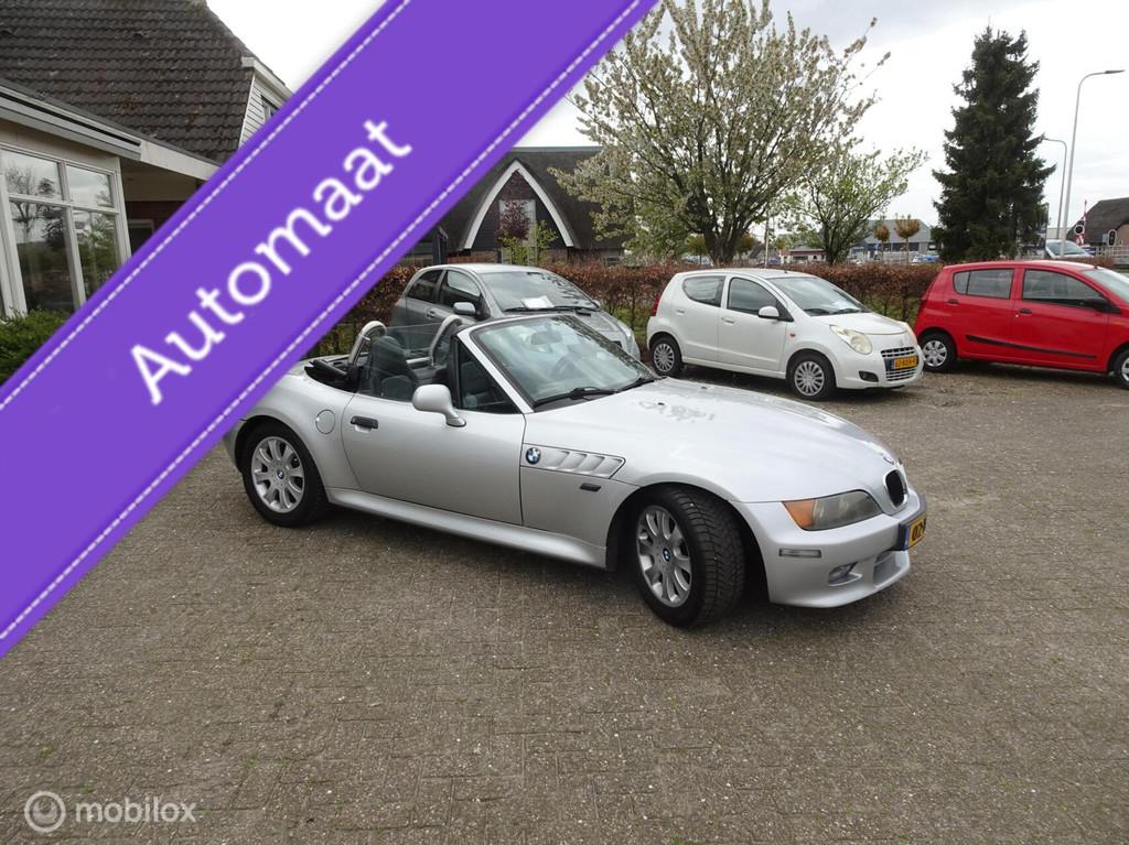 BMW Z3 Roadster (AUTOMAAT) HELE NETTE AUTO) 2.0, Achterwielaandrijving, Gebruikt, Zwart, Leder