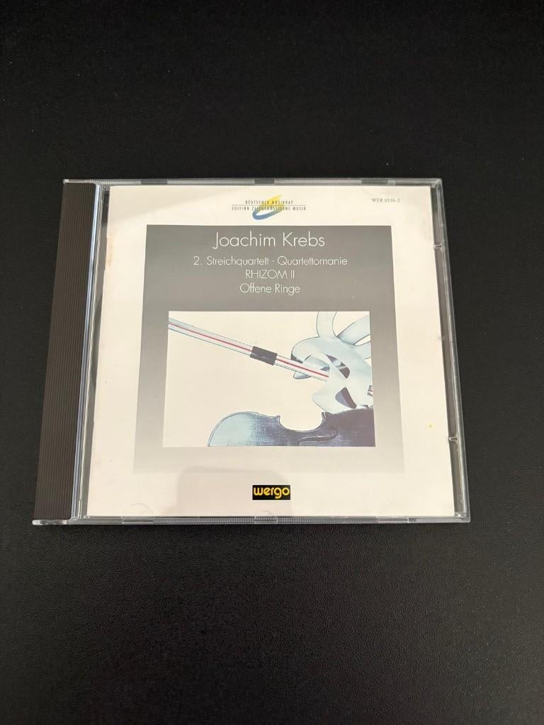Joachim Krebs - Streichquartett - Quartettomanie, Verzenden, Classicisme, Zo goed als nieuw, Overige typen