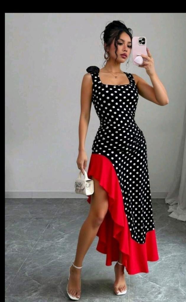 Super mooie jurk neuw mt 36 .38, Kleding | Dames, Jumpsuits, Ophalen of Verzenden, Zo goed als nieuw, Maat 36 (S)