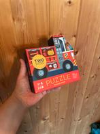 Djeco & Crocodile Creek Puzzels (4 stuks), Ophalen, 2 tot 4 jaar, 10 tot 50 stukjes, Zo goed als nieuw