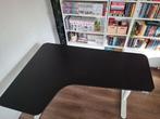 IKEA zit/sta elektrisch bureau, Huis en Inrichting, Bureaus, Ophalen, In hoogte verstelbaar, Gebruikt, Stabureau