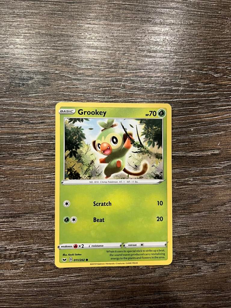 Grookey SSH 011/202, Ophalen of Verzenden, Zo goed als nieuw