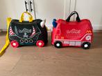 Trunkie koffertjes brandweer en piraat, Ophalen, Gebruikt, Jongetje of Meisje