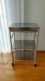 Ikea Grundtal keukentrolley, rvs, Huis en Inrichting, Ophalen, 25 tot 50 cm, Rechthoekig, 50 tot 100 cm
