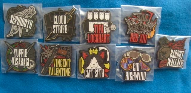 Final Fantasy VII remake / rebirth sleutehanger set, Verzamelen, Sleutelhangers, Nieuw, Ophalen of Verzenden