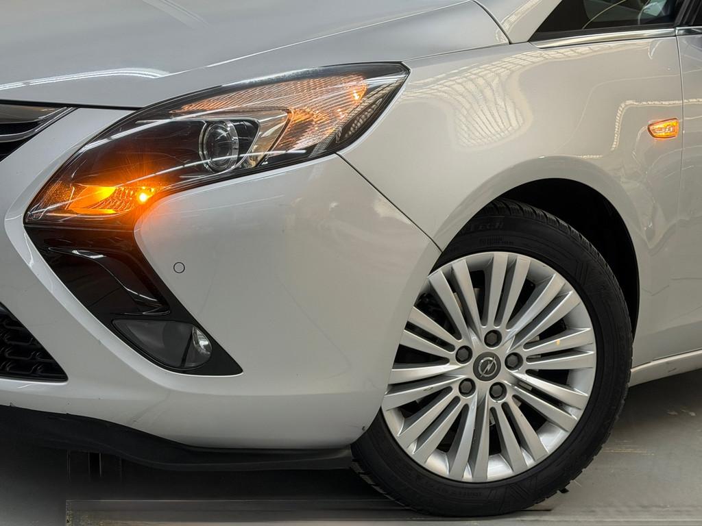 Opel Zafira Tourer 1.4 Business+ 7p Dealer Onderhouden 2e Ei, Euro 5, Stof, Gebruikt, Zwart