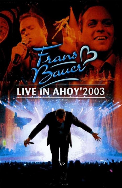 Frans Bauer - Live in Ahoy 2003 (DVD Muziek) Als nieuw!, Verzenden, Alle leeftijden, Boxset, Muziek en Concerten