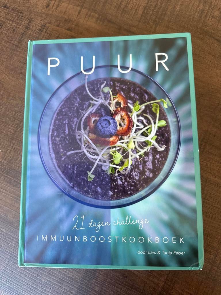 Puur: 21 dagen challenge immuunboost kookboek, Hoofdgerechten, Ophalen of Verzenden, Zo goed als nieuw, Gezond koken