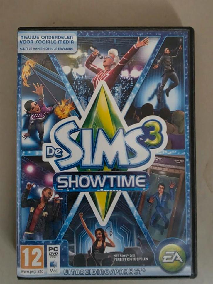 Pc game De Sims 3 showtime, Spelcomputers en Games, Games | Pc, Zo goed als nieuw, Strategie en Constructie, 1 speler, Vanaf 3 jaar
