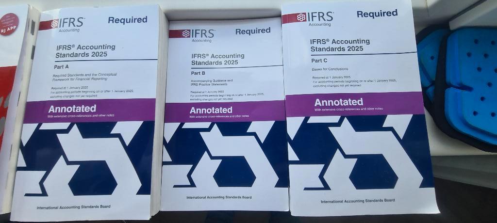 IFRS accounting standards Annotated 2025 part A, B en C, Ophalen of Verzenden, Gamma, Zo goed als nieuw, WO