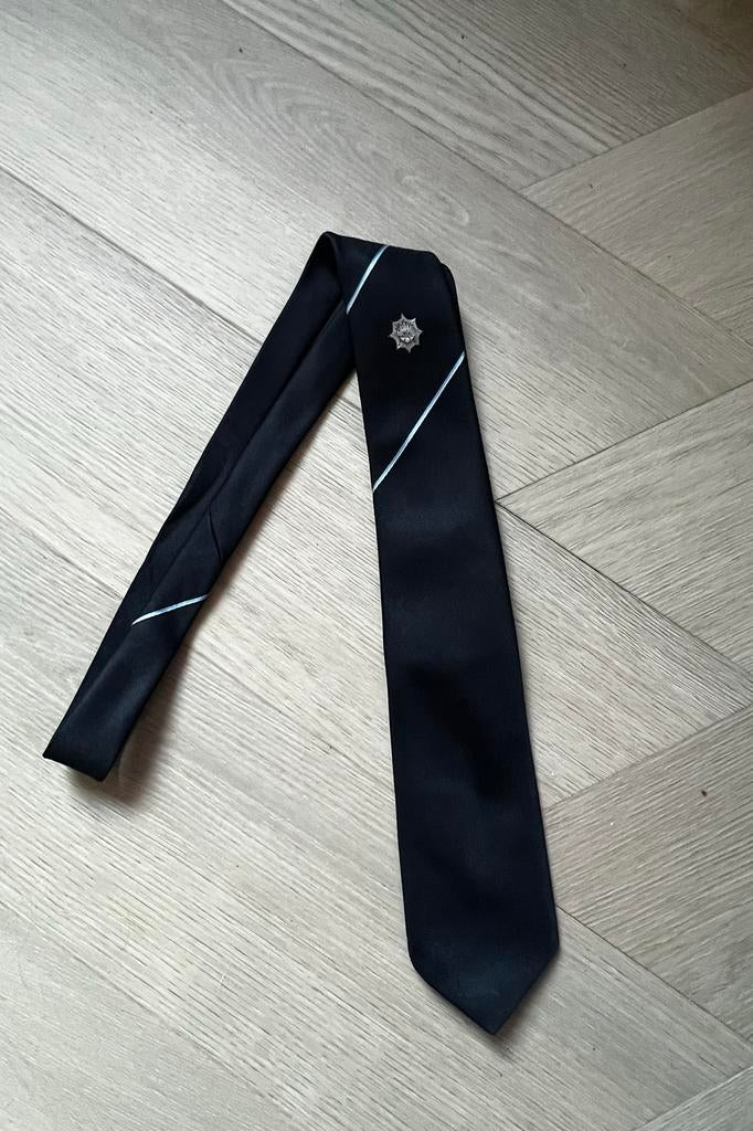 Stropdas rijkspolitie Amsterdam, Verzamelen, Ophalen of Verzenden, Marine, Nederland, Kleding of Schoenen