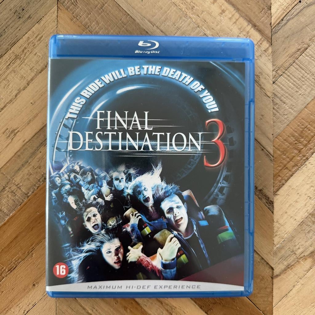 Final Destination 3 (Blu-ray), Cd's en Dvd's, Blu-ray, Ophalen of Verzenden, Zo goed als nieuw, Horror