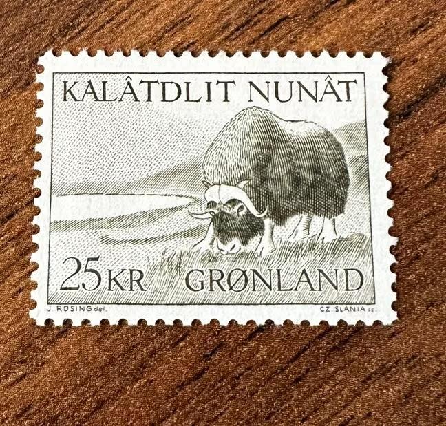 Groenland 1969 Muskusos Postfris Dieren, Ophalen of Verzenden, Denemarken, Postfris