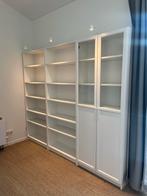 3x IKEA Billy Boekenkast met verlichting en deuren, Ophalen, Overige materialen, Gebruikt, 200 cm of meer