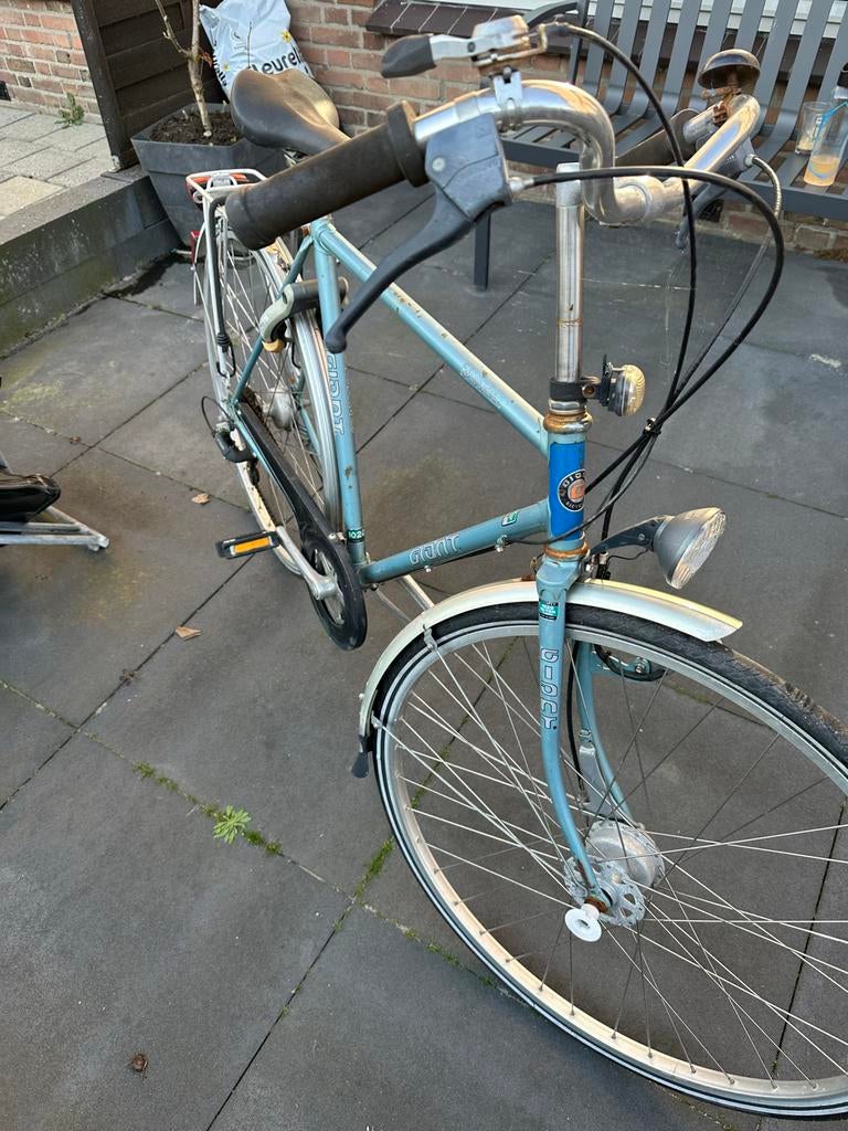 Kleine vintage Giant damesfiets - Oldtimer model, Minder dan 47 cm, Ophalen of Verzenden, Gebruikt, Handrem