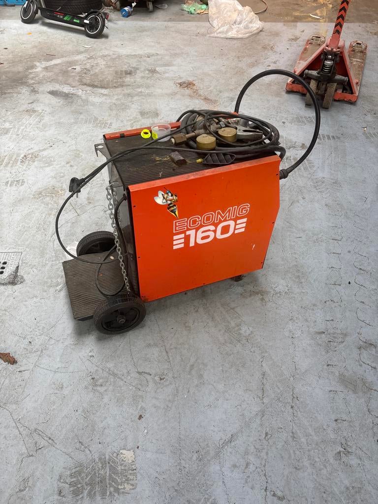 Ecomig E160 lasapparaat, Ophalen of Verzenden, Gebruikt, Minder dan 150 ampère, Co2