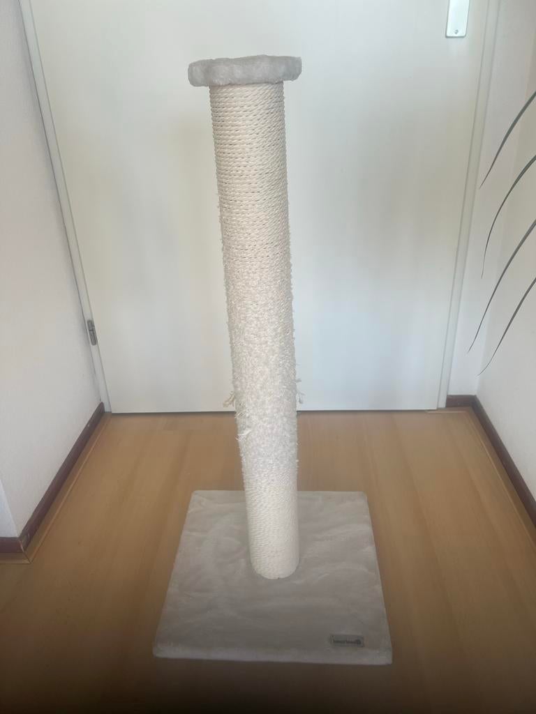 Beeztees Serpa Krabpaal Kattenkrabpaal 40 X 40 X 90hoog, Dieren en Toebehoren, Ophalen of Verzenden, Gebruikt