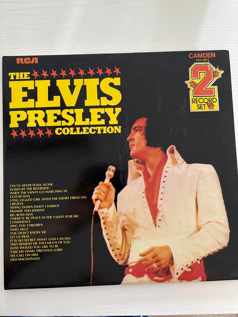 Elvis Presley - The Elvis Presley Collection Dubbel LP, Ophalen of Verzenden, Zo goed als nieuw, Cd of Plaat