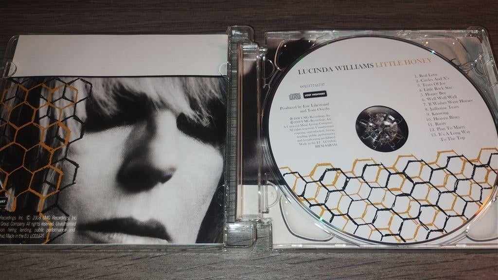 Lucinda Williams ‎- Little Honey, Cd's en Dvd's, Ophalen of Verzenden, 1980 tot heden, Zo goed als nieuw, Jazz