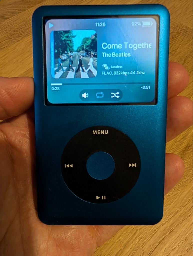 iPod Classic 7th gen 512GB iFlash Quad & 3000mah accu, Audio, Tv en Foto, Mp3-spelers | Apple iPod, Ophalen, 40 GB en meer, Classic