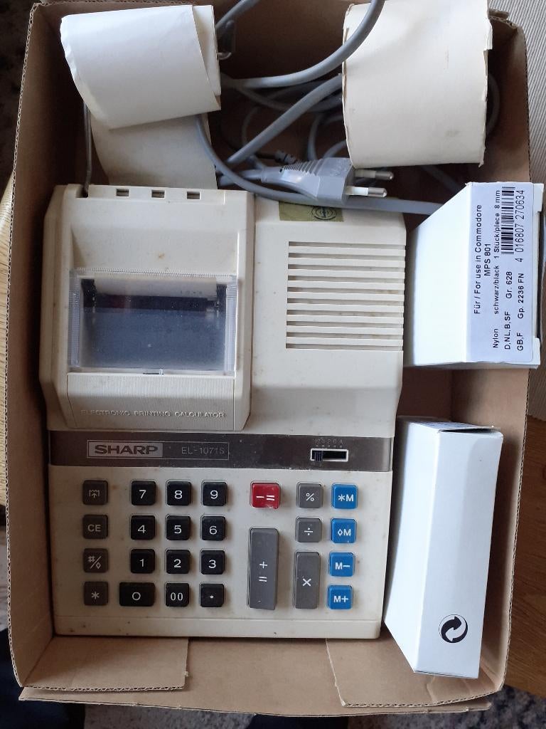 rekenmachine, Ophalen, Gebruikt