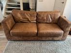 2 bruine leren banken van Goossens – heel goede staat, Huis en Inrichting, Banken | Bankstellen, Ophalen, Gebruikt, Tweepersoons