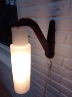 retro  wand lampje, Ophalen of Verzenden, Glas